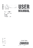 Lavatrici Zanussi ZWH6140 P Manuale utente
